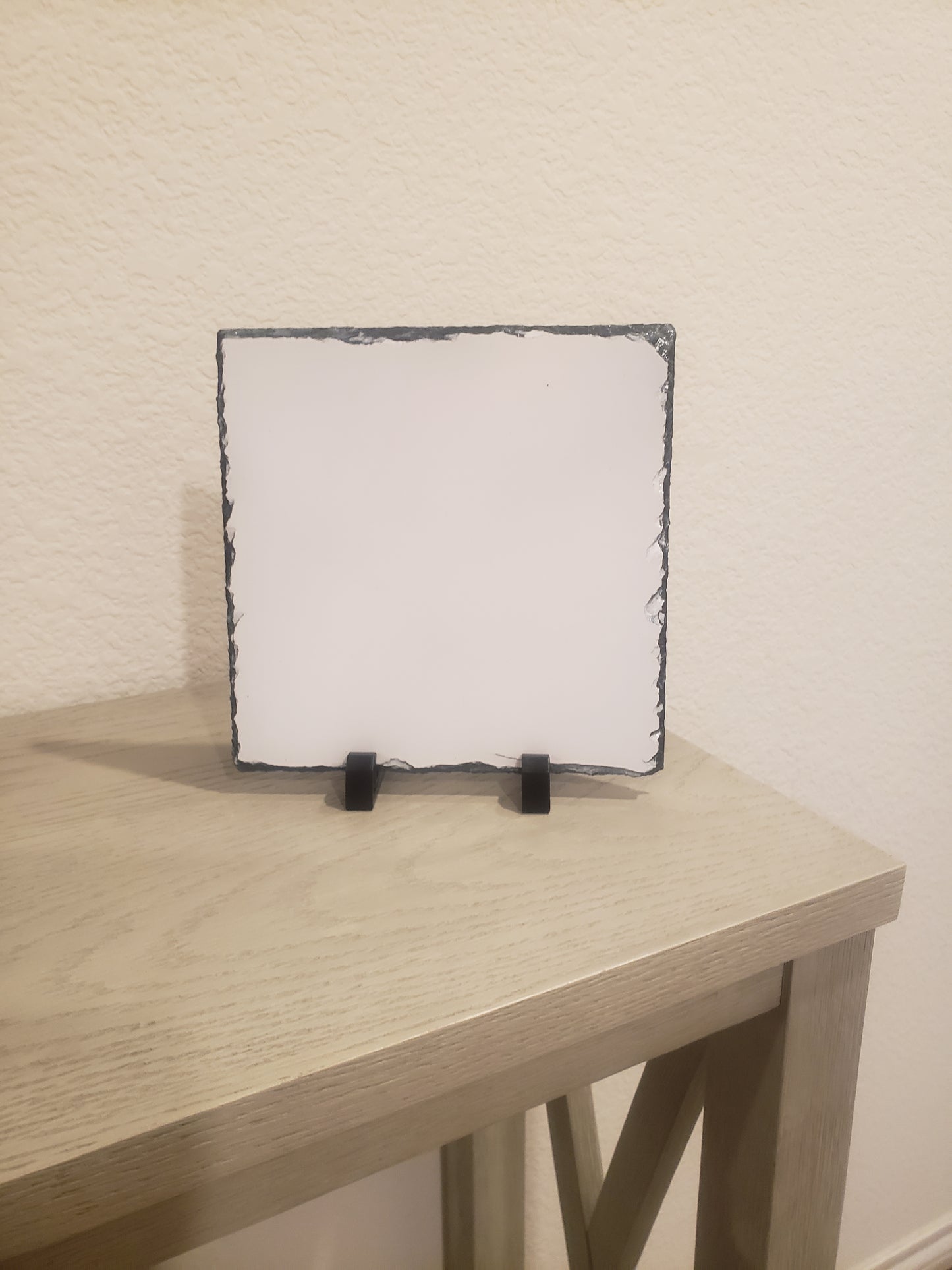 Custom square/heart photo slate