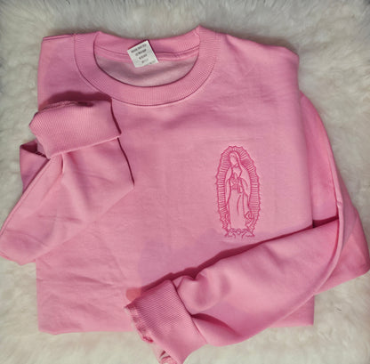 Embroidery La Virgen de Guadalupe Sweater